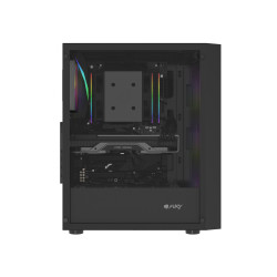GENESIS - PC skriňa Fury SHOBO SH8F, ARGB, Midi Tower, Čierna