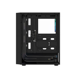 GENESIS - PC skriňa Fury SHOBO SH8F, ARGB, Midi Tower, Čierna