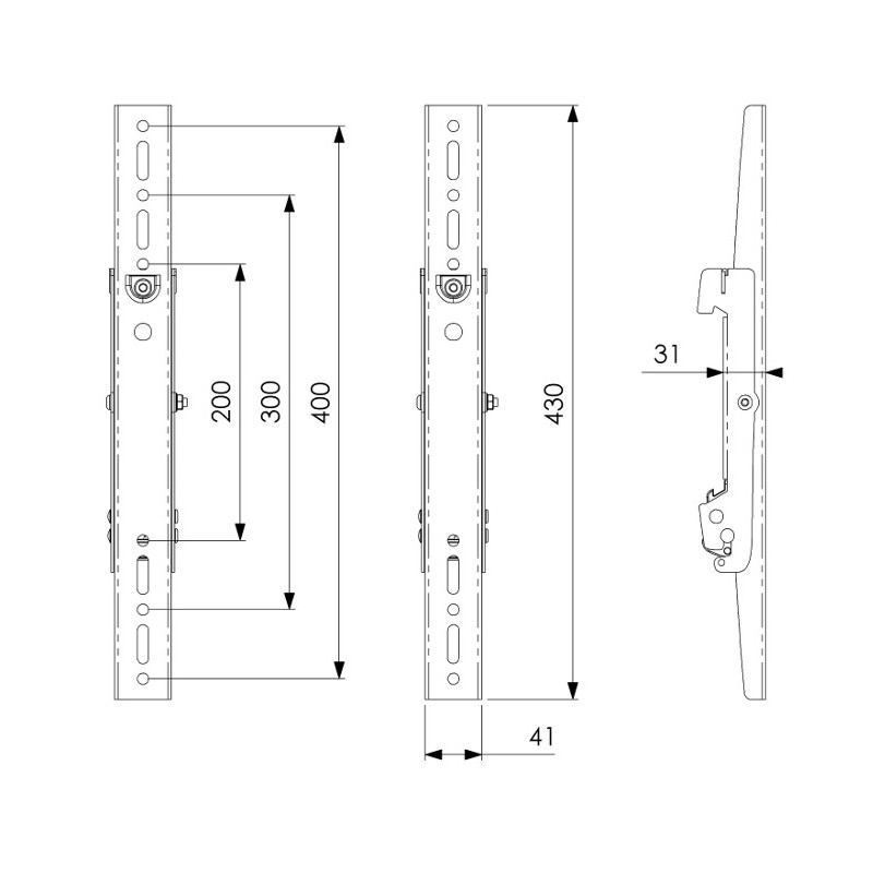 VOGELS - Vogel´s Svislé ramená Connect -it PFS 3204,