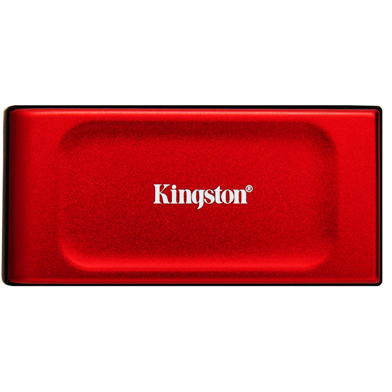 Kingston XS1000/2TB/SSD/Externý/Červená/5R