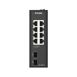 D-Link DIS-100G-10 10-Port Gigabit Industrial Unmanaged Switch with 2 x SFP Ports