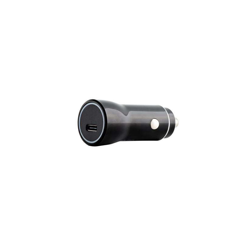 ER POWER 20W USB-C PD autonabíjačka - čierna