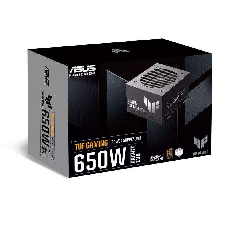 ASUS - TUF-GAMING-650B-EVO/650W/ATX 3.1/80PLUS Bronze/Retail