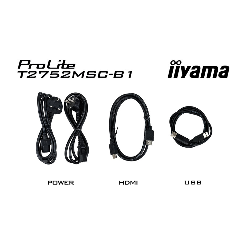 27'' iiyama T2752MSC-B1: IPS, FHD, PCAP