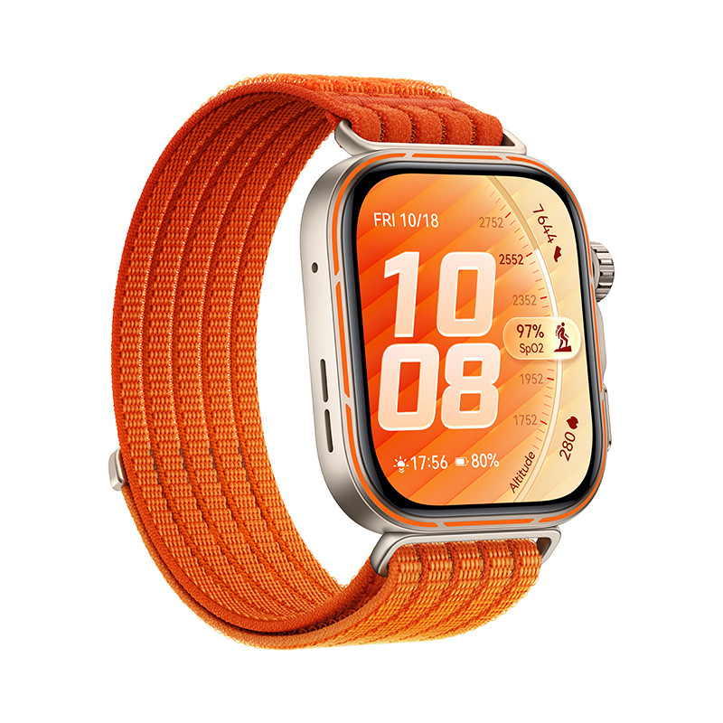 Huawei Watch Fit 5 Pro/Šport Band/Gradient Oranžová