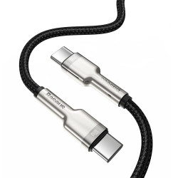 NONAME - Baseus Dátový kábel Cafule USB-C/USB-C 1m 100W (20V 5A) čierny