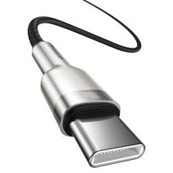 NONAME - Baseus Dátový kábel Cafule USB-C/USB-C 1m 100W (20V 5A) čierny