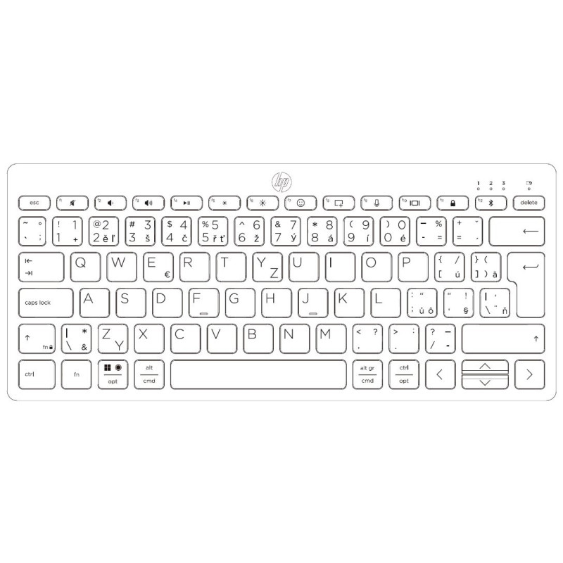 HP 350/Bezdrôtová Bluetooth/ CZ- SK layout/Čierna