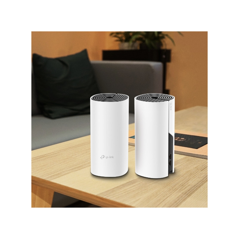 TP-Link AC1200 Whole-Home Mesh Wi-Fi System Deco M4 (2-Pack), 2x Gigabit port