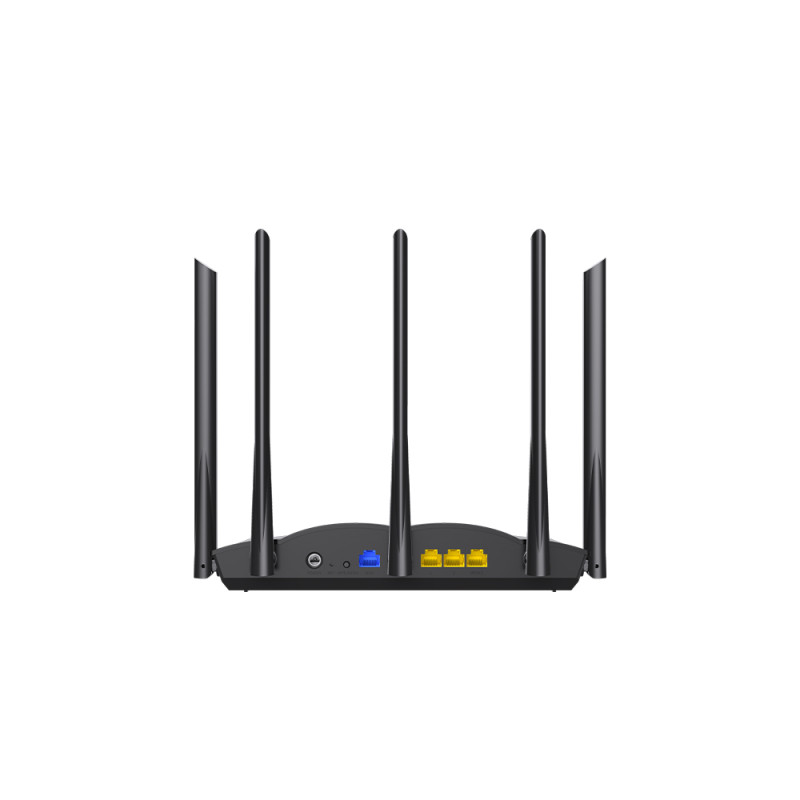 Tenda TX12 Pro AX3000 WiFi 6 Router, 1x GWAN, 3x GLAN, IPv6, 5x 6dBi, WPA3, Mesh, SK app