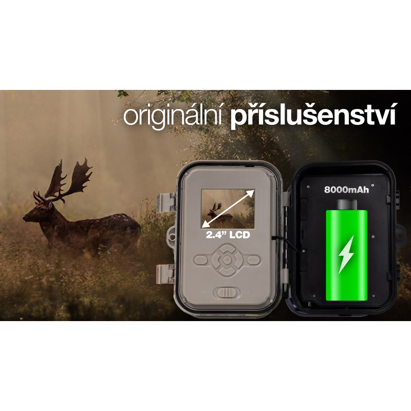 EVOLVEO StrongVision DUAL A, fotopasca & časosberná kamera, dual kamera