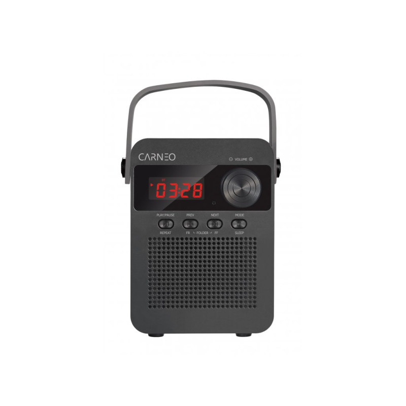 CARNEO F90 FM rádio, BT reproduktor, black/wood