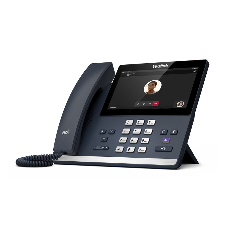 Yealink MP56 E2 IP tel., PoE, 7'' bar. dotyk. LCD, Teams