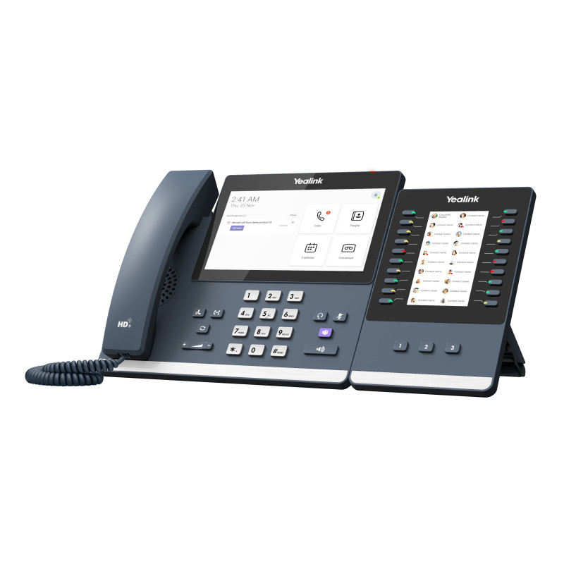 Yealink MP56 E2 IP tel., PoE, 7'' bar. dotyk. LCD, Teams