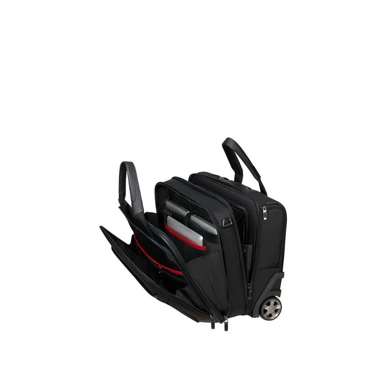 Samsonite PRO-DLX 6 Rolling Tote 15.6'' Black