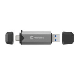 Čítačka kariet Natec SCARAB 3 USB-A + USB-C 3.1 GEN 1/microSD/microSDHC/microSDXC/SD/SDHC/SDXC/T-Flash