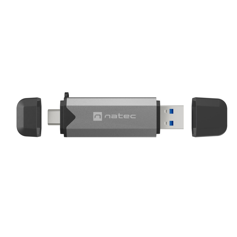Čítačka kariet Natec SCARAB 3 USB-A + USB-C 3.1 GEN 1/microSD/microSDHC/microSDXC/SD/SDHC/SDXC/T-Flash