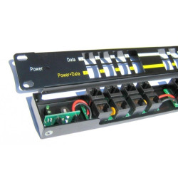 OEM - POE-PAN12, 12-portový pasívny POE panel