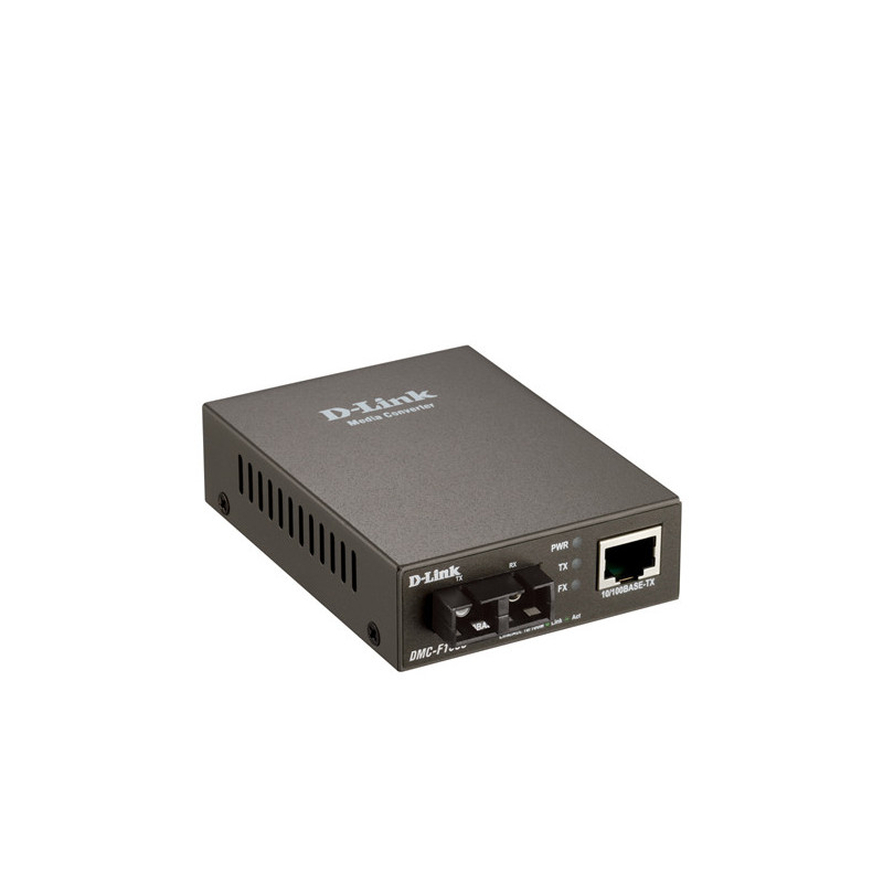 D-Link DMC-F15SC/E - 10/100BaseTX to 100BaseFX (SC) Single-mode Media Converter (15km)