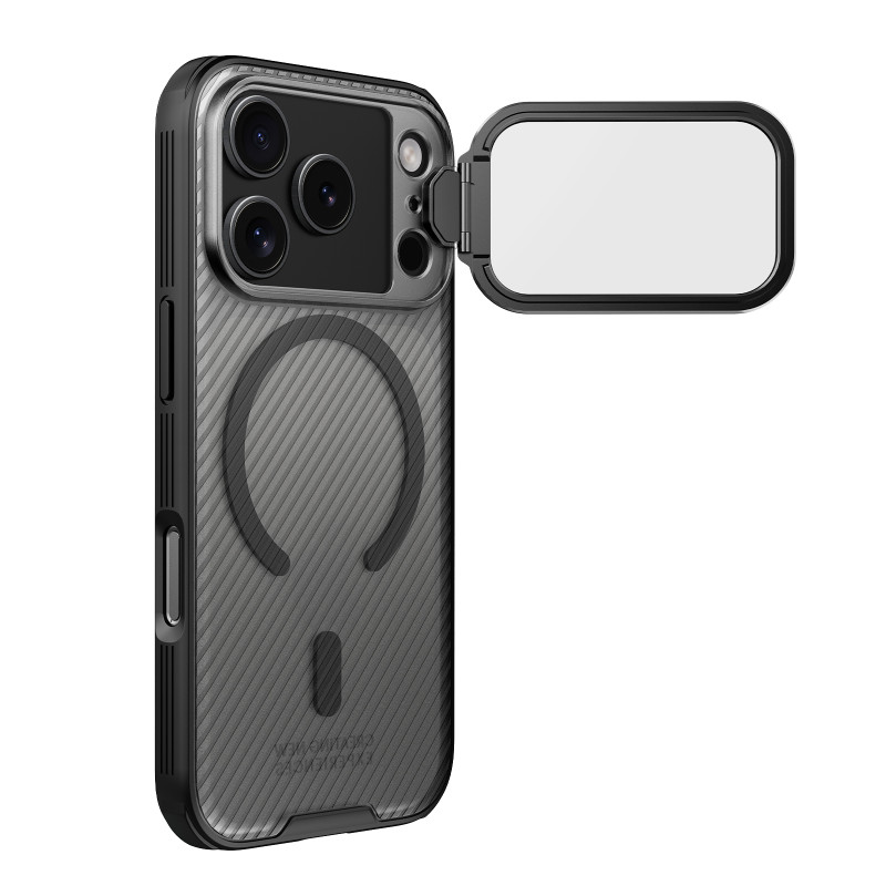 Nillkin CamShield Prop Magnetic Zadný Kryt pre Apple iPhone 17 Pro/18 Pro Transparent Black