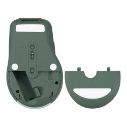 ASUS SmartO Mouse MD200 Silent Plus/Kancelárska/Optická/Pre pravákov/4 200 DPI/USB+BT/Zelená