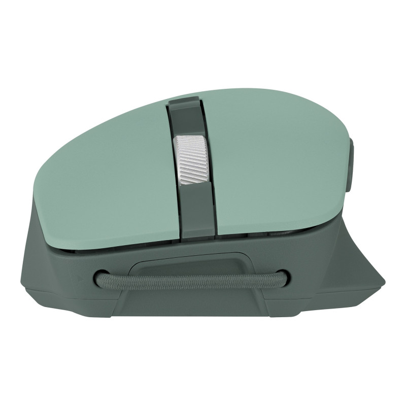 ASUS SmartO Mouse MD200 Silent Plus/Kancelárska/Optická/Pre pravákov/4 200 DPI/USB+BT/Zelená