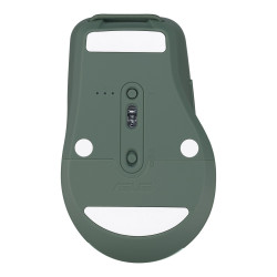 ASUS SmartO Mouse MD200 Silent Plus/Kancelárska/Optická/Pre pravákov/4 200 DPI/USB+BT/Zelená