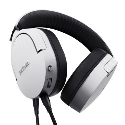 Trust Gaming GXT 489W Fayzo/Stereo/Jack/Drôt/Biela