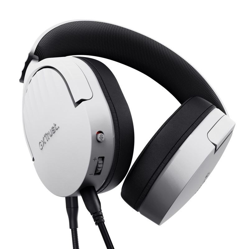 Trust Gaming GXT 489W Fayzo/Stereo/Jack/Drôt/Biela