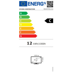 iiyama ProLite/XB2497HSU-W1/23,8''/IPS/FHD/120Hz/4ms/Biela/5R