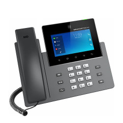 Grandstream GXV3450 SIP video telefón, 5'' IPS bar.dot.displ., 16 SIP účty, Android11, WiFi, BT, PoE+