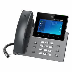 Grandstream GXV3450 SIP video telefón, 5'' IPS bar.dot.displ., 16 SIP účty, Android11, WiFi, BT, PoE+