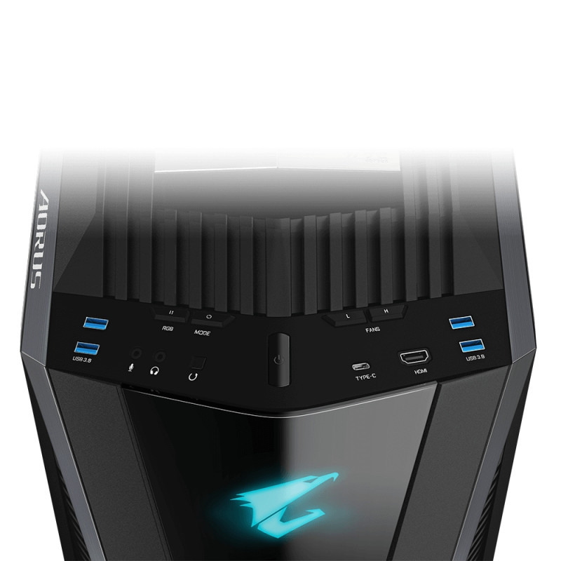 GIGABYTE AORUS C700/Big Tower/Transpar./Čierna