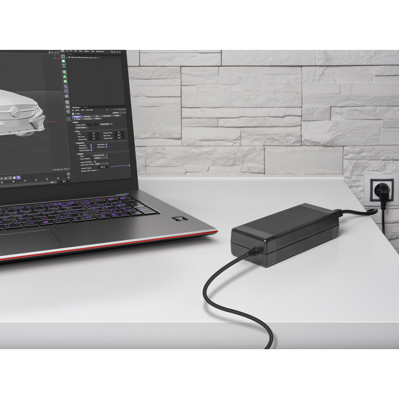 AVACOM QuickTIP 150W - univerzálny adaptér pre notebooky + 8 konektorov