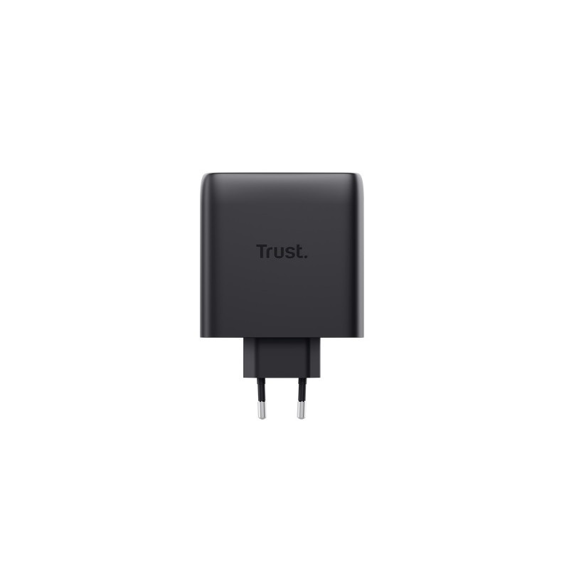 TRUST MAXO 100W 2P USB-C GAN CHARGER BLK