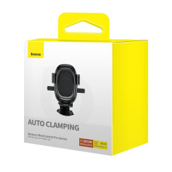 NONAME - Baseus UltraControl Pro Series Clamp Držiak do Autá Cluster Black