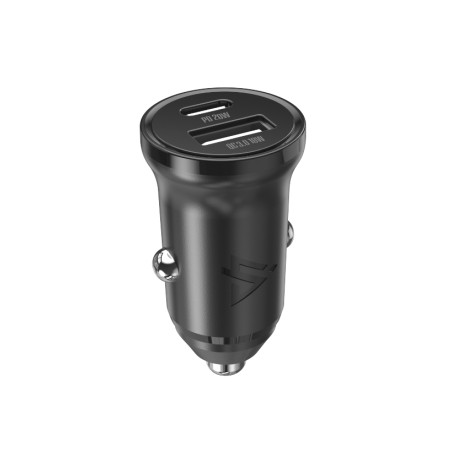 AUTONABÍJAČKA CL-03, PD, 20W, USB-C + USB-A ČIERNA