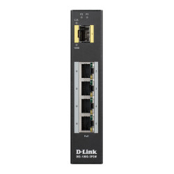 D-Link DIS-100G-5PSW Industrial Gigabit Unmanaged PoE Switch with SFP slot