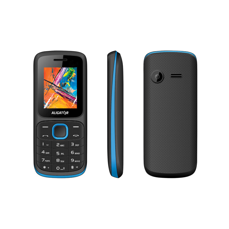 ALIGATOR D210 Dual sim černo-modrý