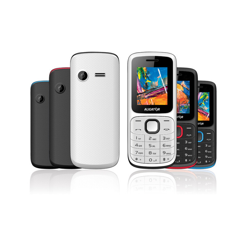 ALIGATOR D210 Dual sim černo-modrý