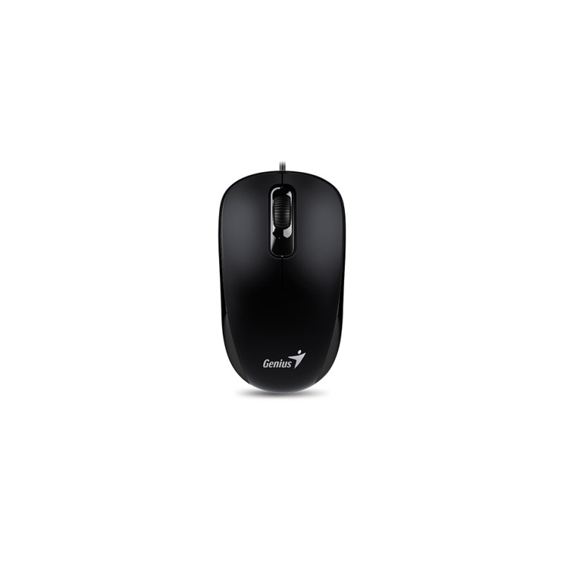 GENIUS DX-110/Kancelárska/Optická/1 000 DPI/Drôtová USB/Čierna