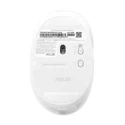 ASUS Fragrance Mouse MD101/Ergonomická/Optická/2 400 DPI/USB+BT/Biela