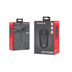 Genesis herná myš KRYPTON 660/Herná/Optická/12 000 DPI/Drôtové USB-A/Čierna