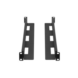 LANBERG SADA KOĽAJNÍC PRO MONTÁŽ DO RACKU 19'' POSUVNÁ 650-1090 MM ČIERNA