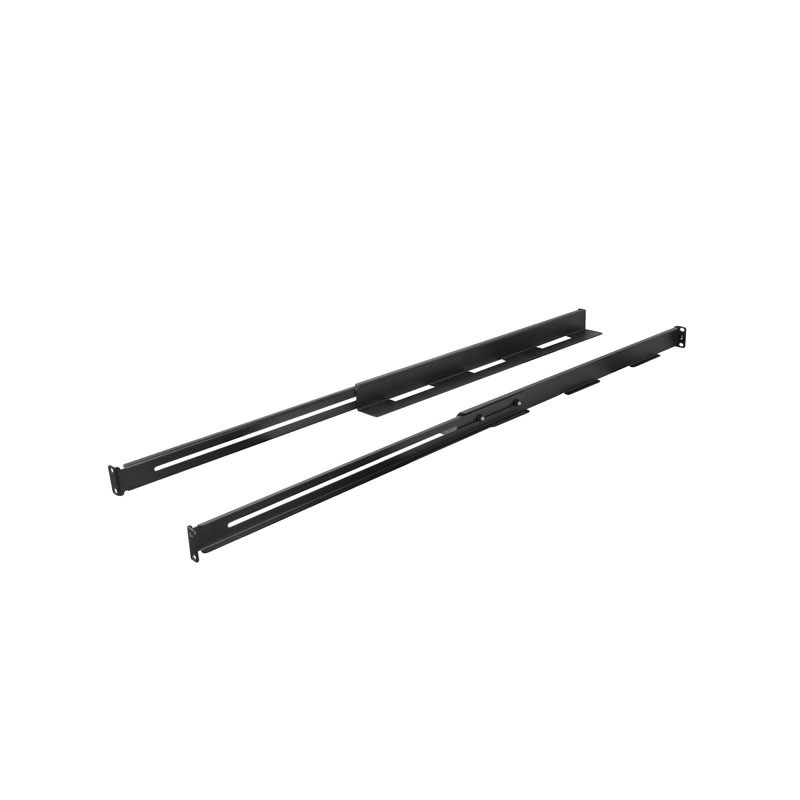 LANBERG SADA KOĽAJNÍC PRO MONTÁŽ DO RACKU 19'' POSUVNÁ 650-1090 MM ČIERNA