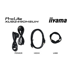 iiyama ProLite/XUB2490HSUH-B2/23,8''/IPS/FHD/100Hz/4ms/Black/3R