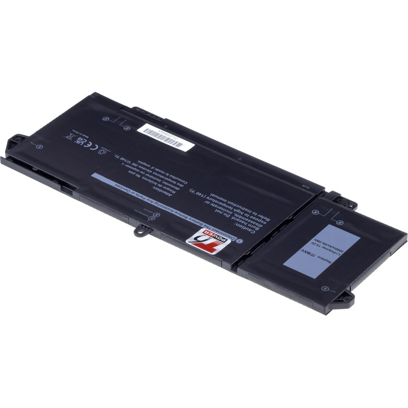 Batérie T6 Power pre Dell Latitude 5320, 7320, 7420, 7520, 3900mAh, 59Wh, 4cell, Li-pol