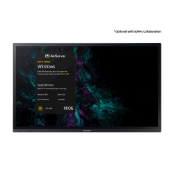 SHARP/NEC - 86'' LED SHARP PN-LA862,3840x2160,24/7,500cd,IGT