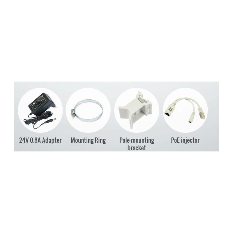 Mikrotik RBSXTG-5HPacD-SA, 13dBi, L4, High Power, AC
