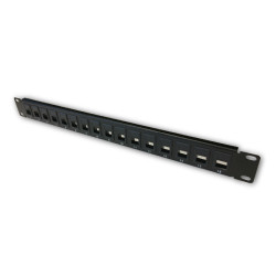 DATACOM 19'' Neosadený Patch panel 16 port